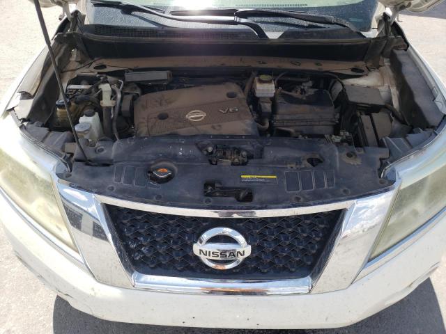 5N1AR2MN4EC628527 - 2014 NISSAN PATHFINDER S WHITE photo 12