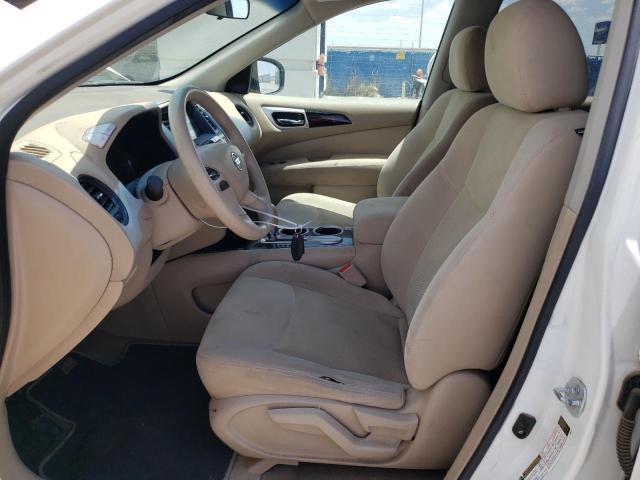 5N1AR2MN4EC628527 - 2014 NISSAN PATHFINDER S WHITE photo 7