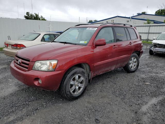 JTEEP21A170203232 - 2007 TOYOTA HIGHLANDER SPORT MAROON photo 1