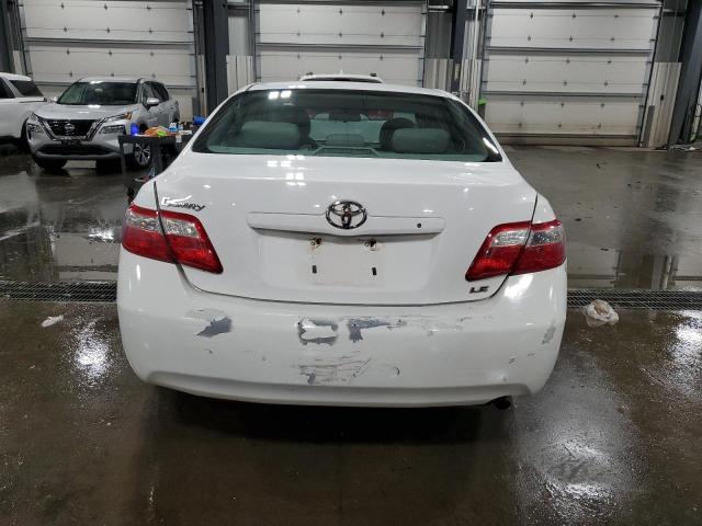 4T1BE46KX7U595173 - 2007 TOYOTA CAMRY CE WHITE photo 6