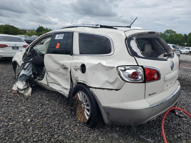 5GALRBED2AJ174515 - 2010 BUICK ENCLAVE CXL WHITE photo 2