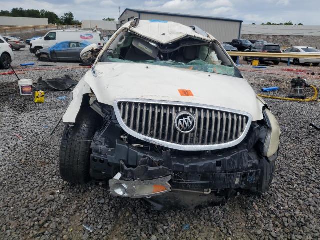 5GALRBED2AJ174515 - 2010 BUICK ENCLAVE CXL WHITE photo 5
