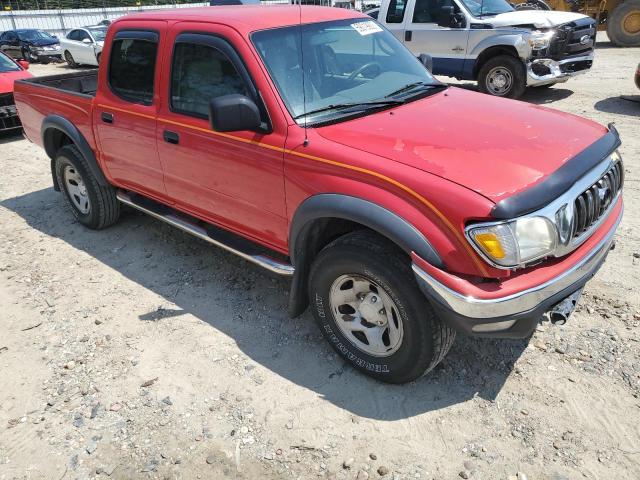 5TEGM92N94Z426811 - 2004 TOYOTA TACOMA DOUBLE CAB PRERUNNER RED photo 4
