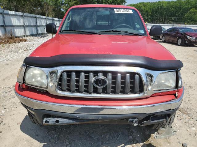 5TEGM92N94Z426811 - 2004 TOYOTA TACOMA DOUBLE CAB PRERUNNER RED photo 5
