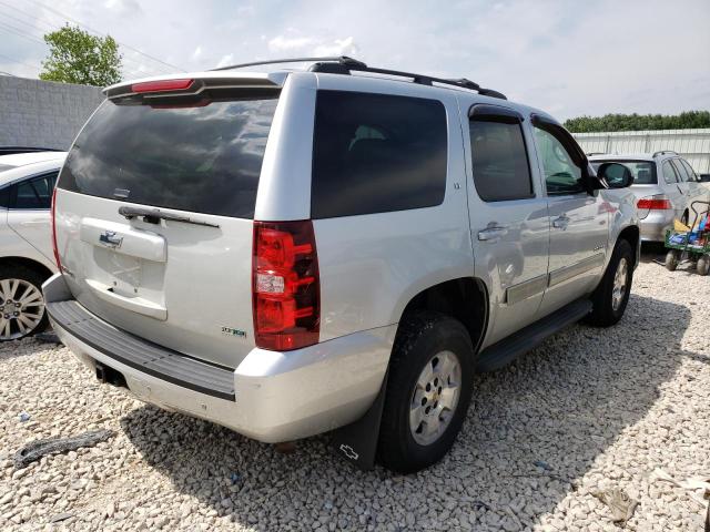 1GNUKBE03AR265550 - 2010 CHEVROLET TAHOE K1500 LT SILVER photo 3