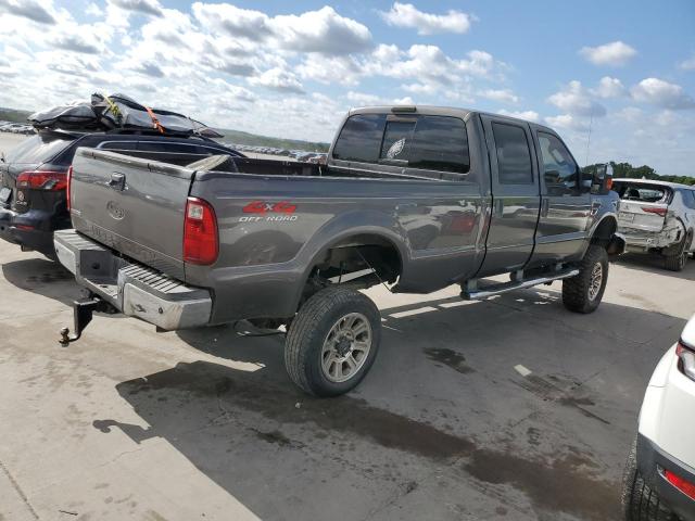 1FTWW31R08ED70872 - 2008 FORD F350 SRW SUPER DUTY GRAY photo 3