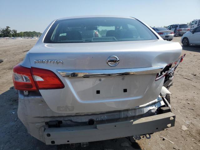 3N1AB7AP7KY444250 - 2019 NISSAN SENTRA S SILVER photo 6