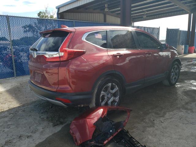 5J6RW1H83JL010991 - 2018 HONDA CR-V EXL RED photo 3