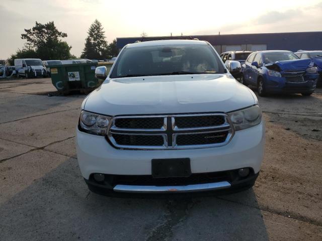 1D4RE4GG1BC638667 - 2011 DODGE DURANGO CREW WHITE photo 5