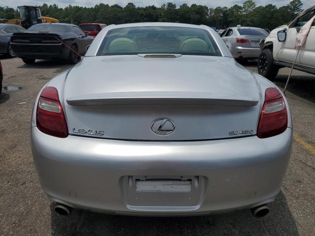 JTHFN45Y479013646 - 2007 LEXUS SC 430 SILVER photo 6