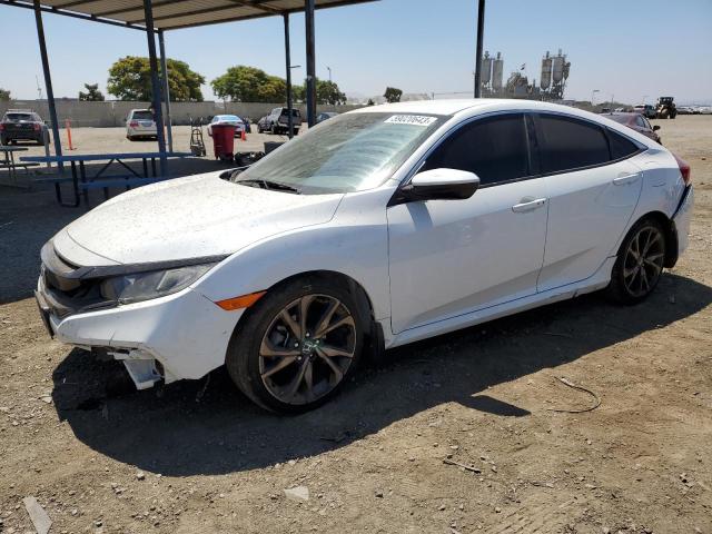 2HGFC2F8XKH504355 - 2019 HONDA CIVIC SPORT 白色 照片 1