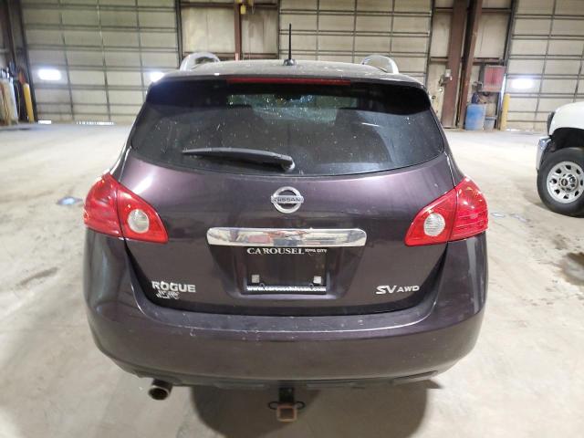 JN8AS5MV5BW309940 - 2011 NISSAN ROGUE S PURPLE photo 6