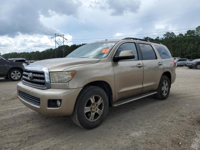 5TDZY64A48S006477 - 2008 TOYOTA SEQUOIA SR5 TAN photo 1