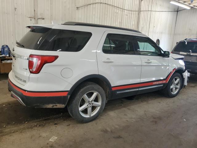 1FM5K8D80GGB88546 - 2016 FORD EXPLORER XLT WHITE photo 3