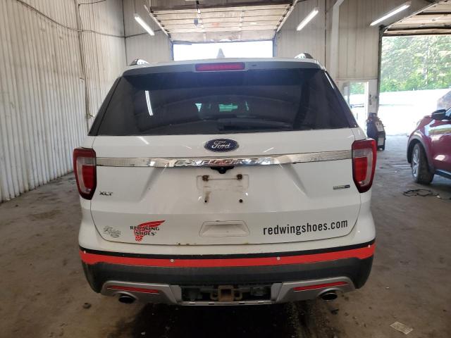 1FM5K8D80GGB88546 - 2016 FORD EXPLORER XLT WHITE photo 6