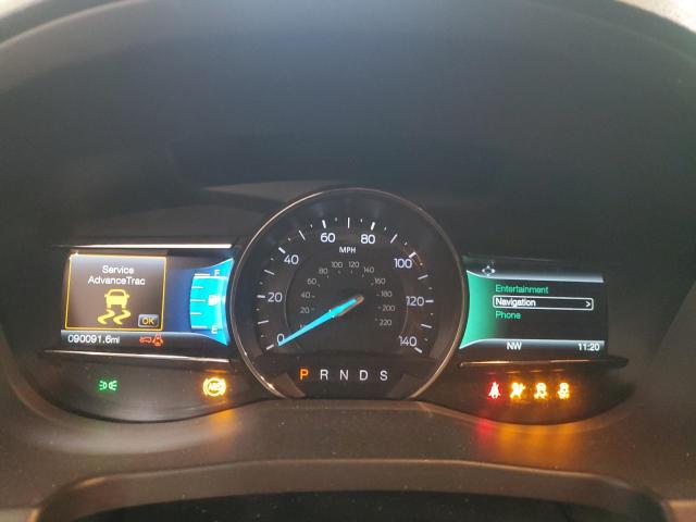 1FM5K8D80GGB88546 - 2016 FORD EXPLORER XLT WHITE photo 9