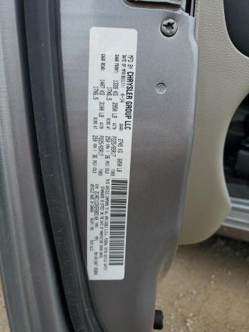 2C4RC1CGXER365148 - 2014 CHRYSLER TOWN & COU TOURING L SILVER photo 13