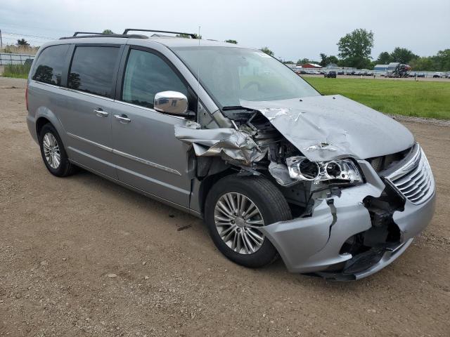 2C4RC1CGXER365148 - 2014 CHRYSLER TOWN & COU TOURING L SILVER photo 4