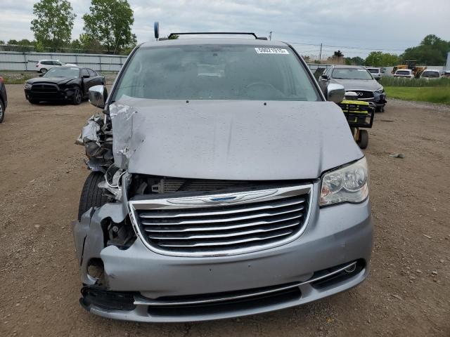2C4RC1CGXER365148 - 2014 CHRYSLER TOWN & COU TOURING L SILVER photo 5