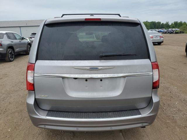 2C4RC1CGXER365148 - 2014 CHRYSLER TOWN & COU TOURING L SILVER photo 6