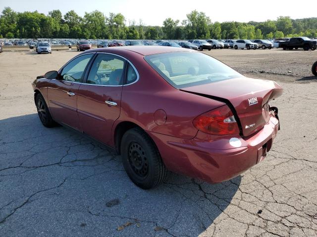 2G4WC562651346875 - 2005 BUICK LACROSSE CX RED photo 2
