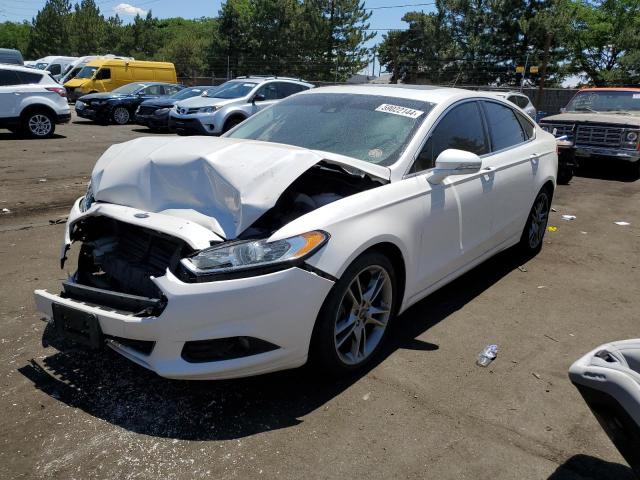 3FA6P0D96FR293870 - 2015 FORD FUSION TITANIUM WHITE photo 1