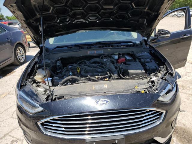 3FA6P0CD7KR215114 - 2019 FORD FUSION SEL BLACK photo 11