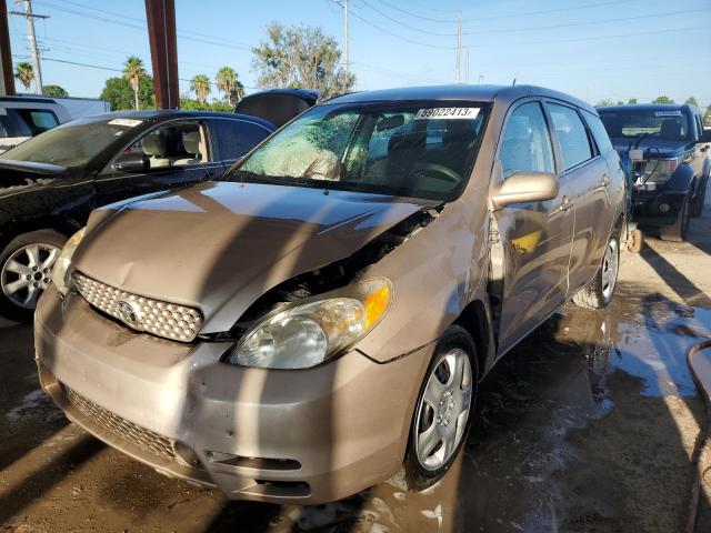 2T1KR32E73C027943 - 2003 TOYOTA COROLLA MA XR BEIGE photo 1