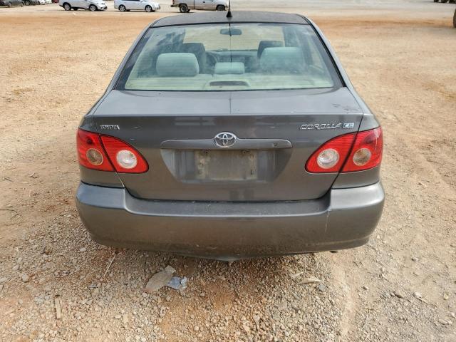 2T1BR32E78C894346 - 2008 TOYOTA COROLLA CE GRAY photo 6