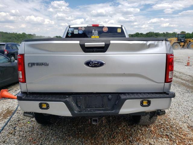 1FTFW1EF2HFA02773 - 2017 FORD F150 SUPERCREW SILVER photo 6