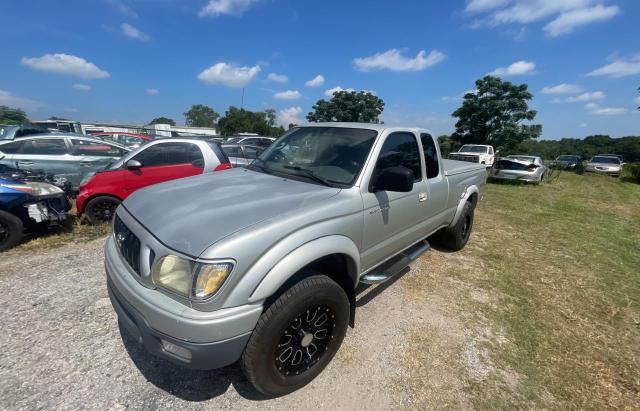 5TESN92N11Z817194 - 2001 TOYOTA TACOMA XTRACAB PRERUNNER ვერცხლისფერი ფოტო 2