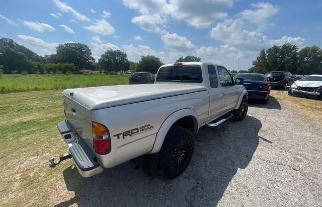 5TESN92N11Z817194 - 2001 TOYOTA TACOMA XTRACAB PRERUNNER ვერცხლისფერი ფოტო 4