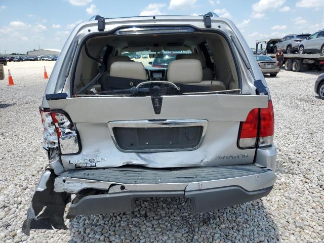 5LMEU68H03ZJ46866 - 2003 LINCOLN AVIATOR ვერცხლისფერი ფოტო 6