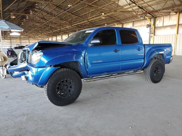 5TEJU62N57Z407634 - 2007 TOYOTA TACOMA DOUBLE CAB PRERUNNER BLUE photo 1