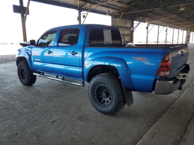 5TEJU62N57Z407634 - 2007 TOYOTA TACOMA DOUBLE CAB PRERUNNER BLUE photo 2