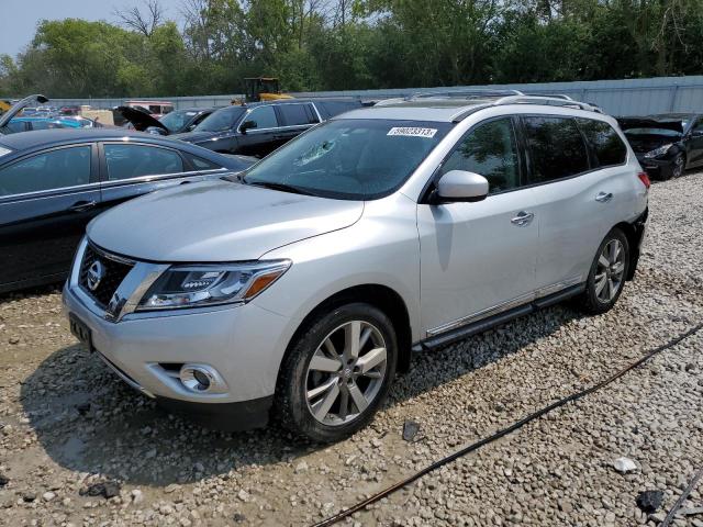 5N1AR2MM6EC688333 - 2014 NISSAN PATHFINDER S SILVER photo 1