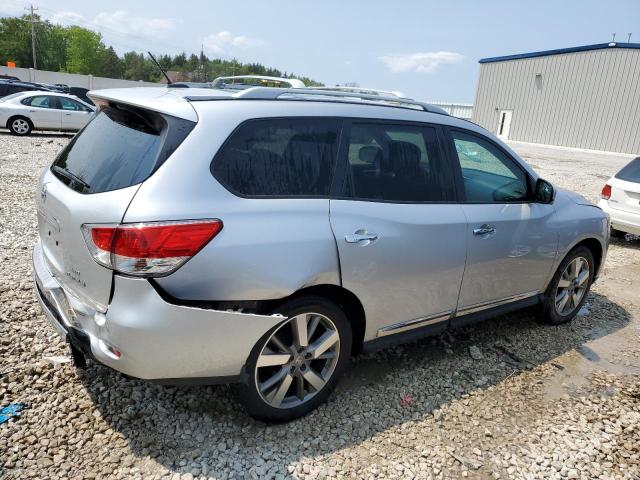 5N1AR2MM6EC688333 - 2014 NISSAN PATHFINDER S SILVER photo 3