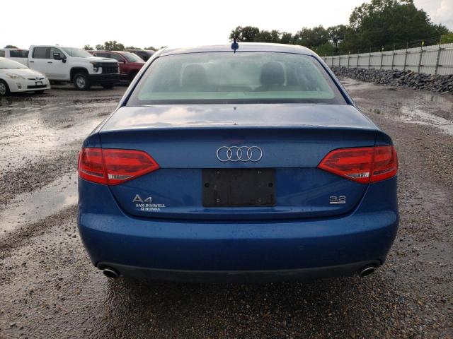 WAUMK98K79N048825 - 2009 AUDI A4 PRESTIGE BLUE photo 6