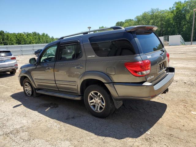 5TDZT38A16S265867 - 2006 TOYOTA SEQUOIA LIMITED GRAY photo 2