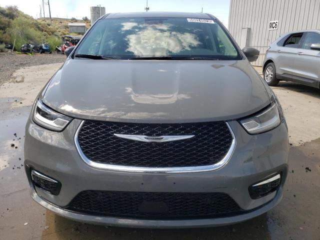 2C4RC1L71NR124255 - 2022 CHRYSLER PACIFICA HYBRID TOURING L GRAY photo 5