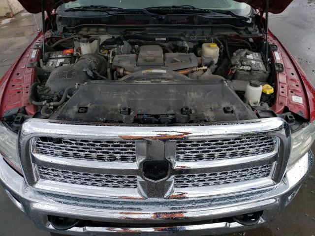 3C6UR5NLXEG320377 - 2014 RAM 2500 LARAMIE RED photo 11