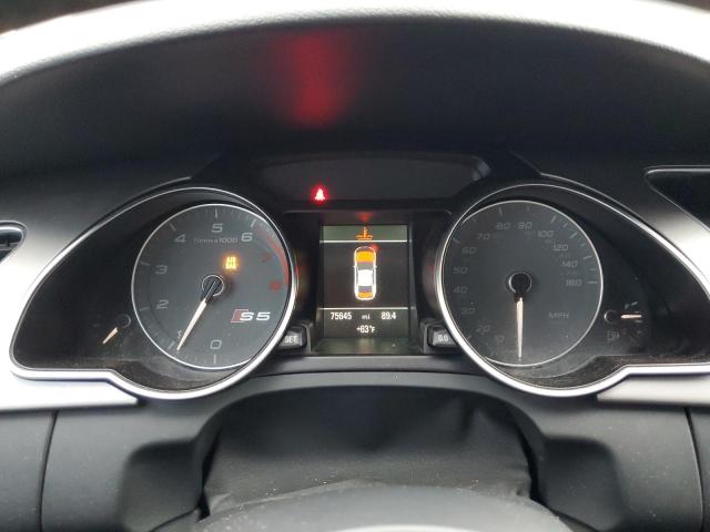 WAUGGAFR2DA064642 - 2013 AUDI S5 PREMIUM PLUS 黑色 照片 9