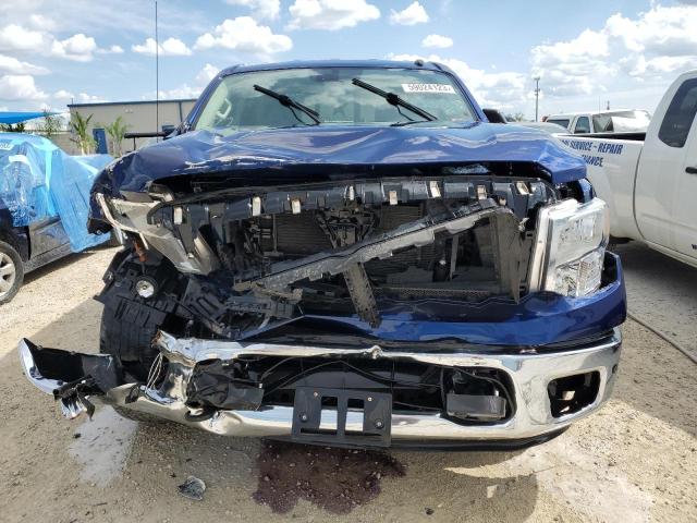 1N6AA1E68KN504075 - 2019 NISSAN TITAN PLATINUM RESERVE BLUE photo 5