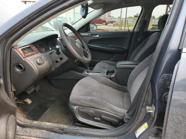 2G1WB58K089128207 - 2008 CHEVROLET IMPALA LS BLUE photo 7