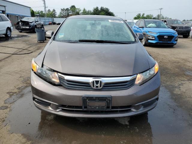 2HGFB2F93CH507336 - 2012 HONDA CIVIC EXL GRAY photo 5