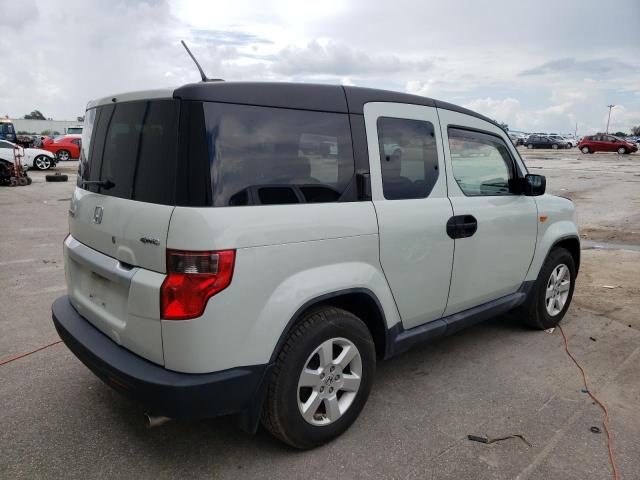 5J6YH28739L001027 - 2009 HONDA ELEMENT EX WHITE photo 3