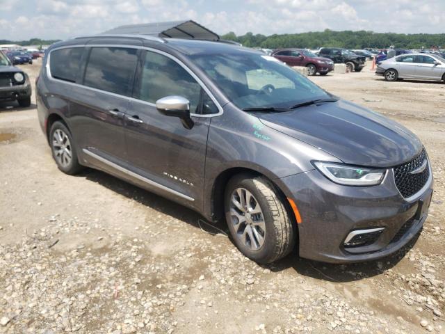 2C4RC1N77PR509738 - 2023 CHRYSLER PACIFICA HYBRID PINNACLE GRAY photo 4