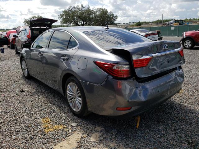 JTHBK1GG4E2135519 - 2014 LEXUS ES 350 GRAY photo 2