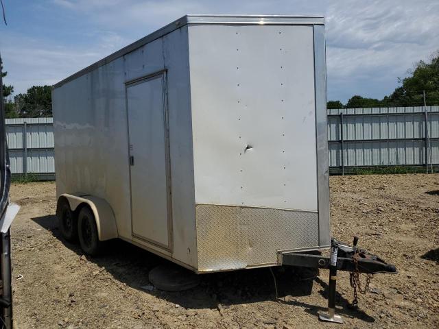 50XBE1428MA020592 - 2021 CARGO TRAILER WHITE photo 1