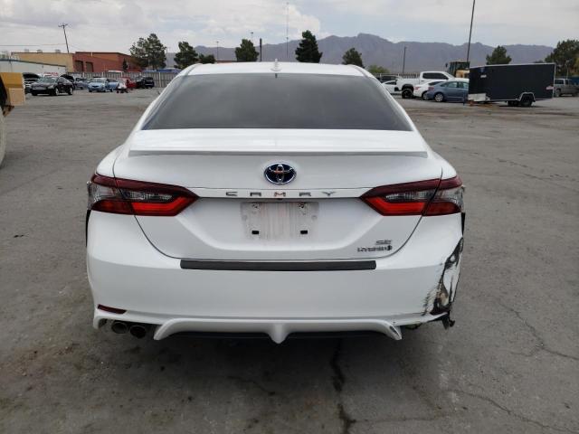 4T1G31AK5PU608509 - 2023 TOYOTA CAMRY SE NIGHT SHADE WHITE photo 6
